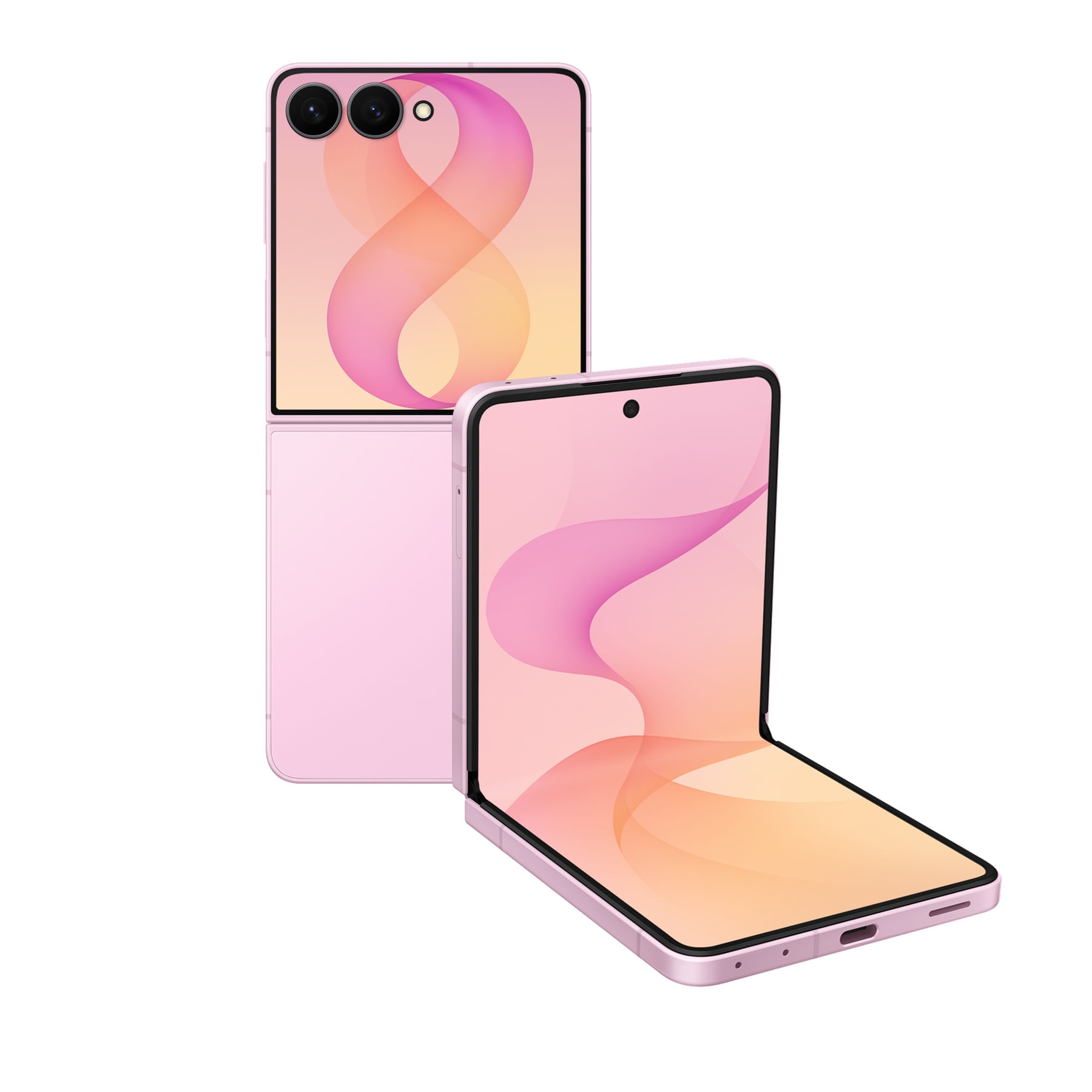 Telefon mobil Samsung Galaxy Z Flip8, 12GB RAM, 512GB, 5G, Pink